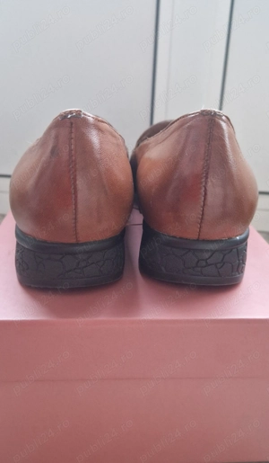 Pantofi din piele ( 25 cm la interior) - imagine 3