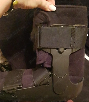 Orteza joasa, glezna si tibie, pentru imobilizare, cu perna de aer