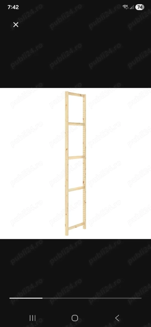unitate laterala IVAR Ikea