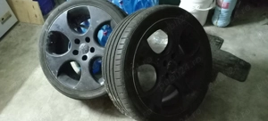 Vând jenti aluminiu cu cauciucuri de vara - imagine 3