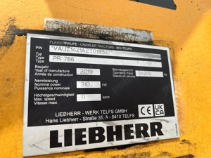 Buldozer Liebherr PR766 54 tone 2019 - imagine 7