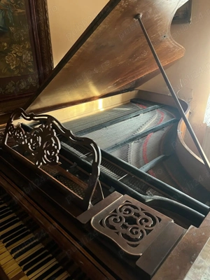 Vand pian cu coada Josef Riedel in Wien an 1860-1880 - imagine 2