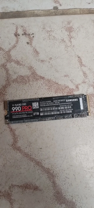 Ssd nvme samsung 990 pro 2Tb