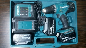 Makita DDF453RFX1 BL1840B 4.0Ah BL1830B 3.0Ah 18 filetanta masina gaurit insurubat bormasina DDF453Z - imagine 2