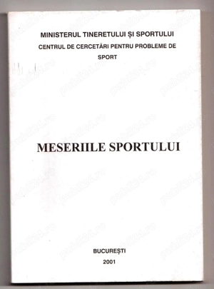 meseriile sportului ministerul tineretului si sportului