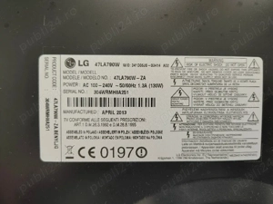 Display LG   ecran LG LC47EUH (lf)(f1) model 47LA790 + alte modele 47 inch - imagine 2