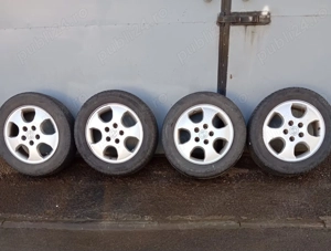 Set roți Opel Astra G 2000 – jante aliaj R15 + anvelope, originale