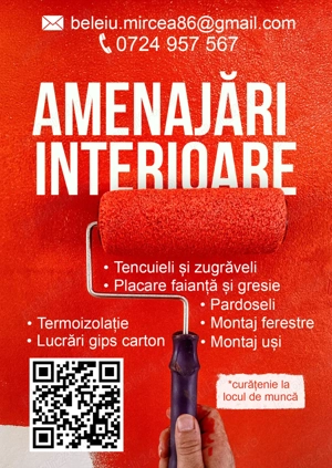 Amenajari interioare