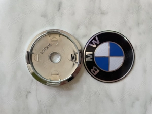 Set 4 embleme jante BMW-capace roti - imagine 2