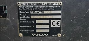 Excavator pe șenile Volvo EC 250 EL - imagine 5