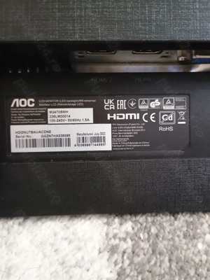 Monitor AOC M2470SW led 24 class(60cm) - imagine 3