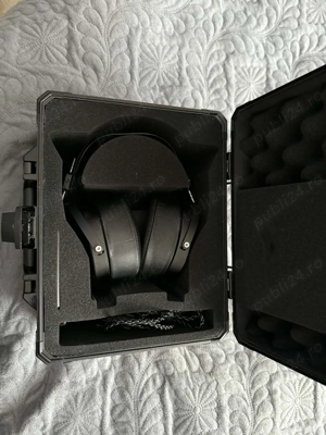 Vând căști Audeze LCD X, cablu balansat, earpads din piele, model 2025 - imagine 2