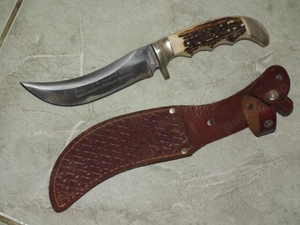 Raritate! Briceag german vintage Solingen Othello Anton Wingen Jr. + teacá piele