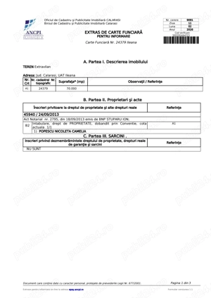 Vand 7 hectare teren agricol in jud. Calarasi - imagine 2