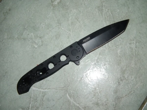 Briceag nou CRKT M16-04KS Black Sandvik 12C27 tanto frame-lock