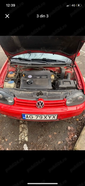 Vand golf 4 benzină + GPl