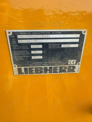 Buldozer Liebherr PR736 - imagine 6