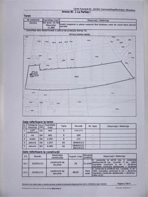 vand teren intravilan+intravilan extins 