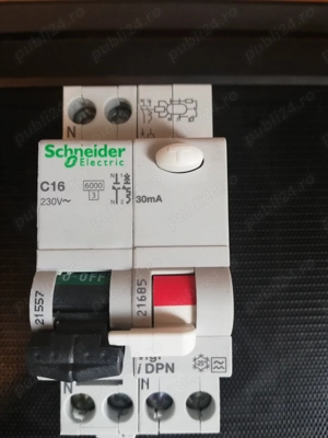 Siguranță diferențială 16A 30ma