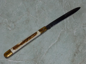 Briceag traditional maghiar nou Szalonnázó plásele din corn Bodnár - imagine 4