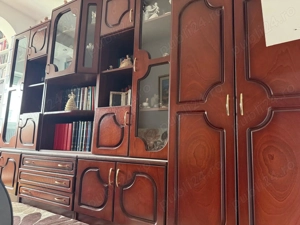 Vand mobila lemn masiv cires - imagine 2