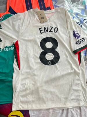 Tricou CHELSEA 2025-2026 Away Kit - Enzo Fernandez - imagine 2