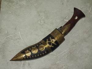 Kukri gravat Gurkha nr.1 ín stare buná