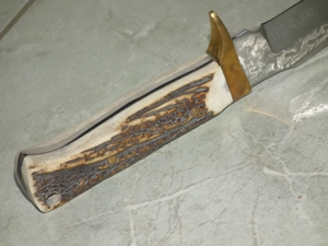 Briceag maghiar nou plásele din corn + teacá piele nr.27 - imagine 2