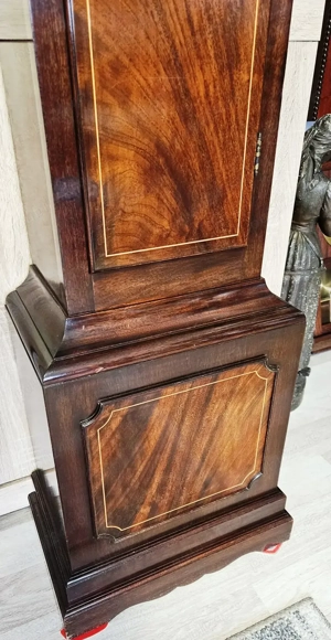 Ceas de podea cu pendul si 2 greutati Sinclair Harding - imagine 2