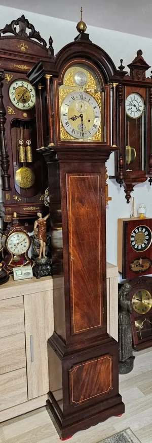 Ceas de podea cu pendul si 2 greutati Sinclair Harding