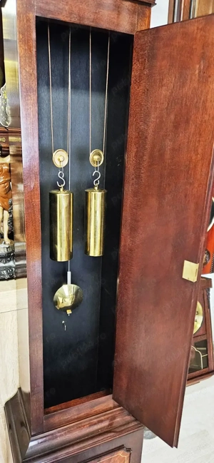 Ceas de podea cu pendul si 2 greutati Sinclair Harding - imagine 4