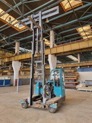 Stivuitor lateral HUBTEX DQ 40-G   Eficiență maximă în spații înguste - imagine 4