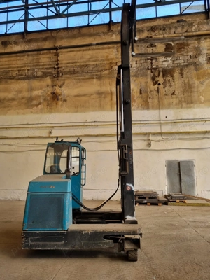 Stivuitor lateral HUBTEX DQ 40-G   Eficiență maximă în spații înguste - imagine 3