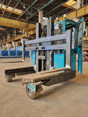 Stivuitor lateral HUBTEX DQ 40-G   Eficiență maximă în spații înguste - imagine 2