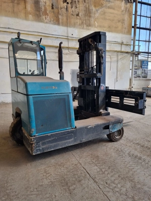 Stivuitor lateral HUBTEX DQ 40-G   Eficiență maximă în spații înguste - imagine 5