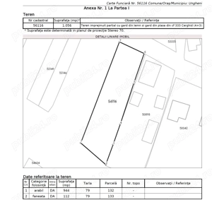 Vând teren 1.056 mp   Locație ideală pentru construcție! - imagine 3