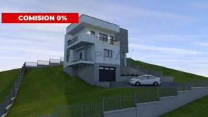 Vila superba, 5 cam, D+P+E, garaj, panorama frumoasa!