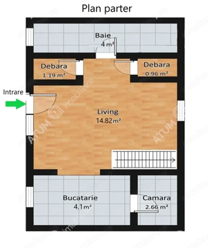 Cabana cu teren de 640 mp cu PUZ aprobat situata in Tropinii Noi Sibiu - imagine 7