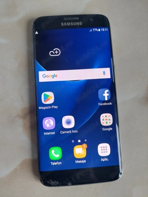 Vând Samsung Galaxy S7 Edge Black [perfect funcțional] [poze reale] - imagine 3