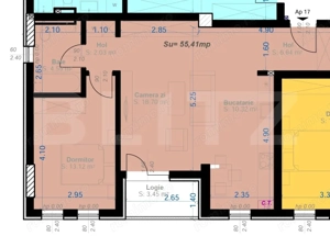 Apartament 2 Camere Modern | 55 mp Utili | Zona Aradului