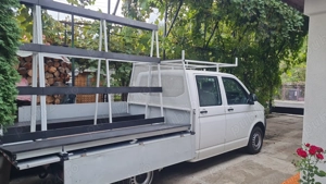 WV T5 Transporter Doka 140cp, 6locuri+lada - imagine 3