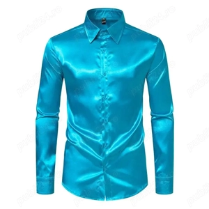 Cămașă VIP din satin mătase   eleganță destinat pentru bărbați pretențios pasiv au avtivi 