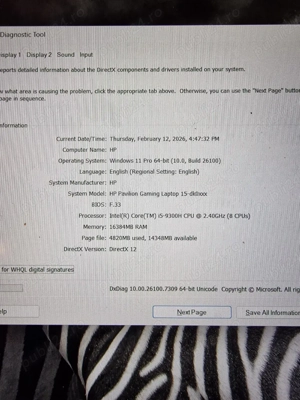 Laptop HP 15DK0003nq - imagine 5