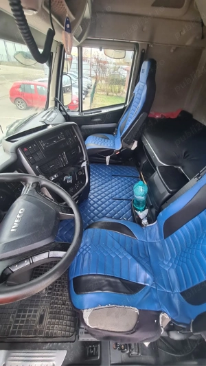 Ansamblu Cap tractor IVECO STRALIS 2015, semiremorca SCHMITZ 2006 - imagine 4