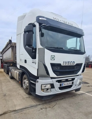 Ansamblu Cap tractor IVECO STRALIS 2015, semiremorca SCHMITZ 2006