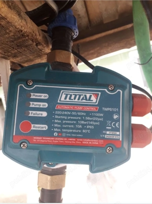 Presostat electronic TOTAL TWPS101, presiune maxima 10 bar - imagine 3