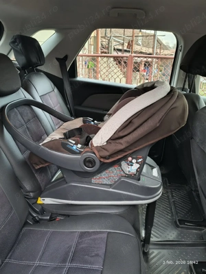 Scaun auto bebe Peg Perego cu isofix - imagine 3