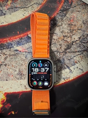 Vand Apple Watch Ultra 1 impecabil - imagine 2