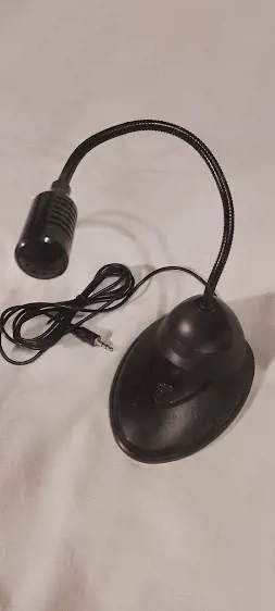 Microfon birou flexibil (Gooseneck)   ideal pentru conferințe școală online  