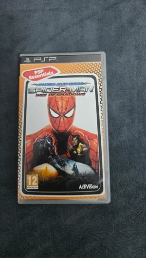 Spiderman Web of Shadows PSP